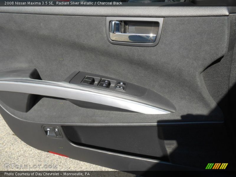 Radiant Silver Metallic / Charcoal Black 2008 Nissan Maxima 3.5 SE