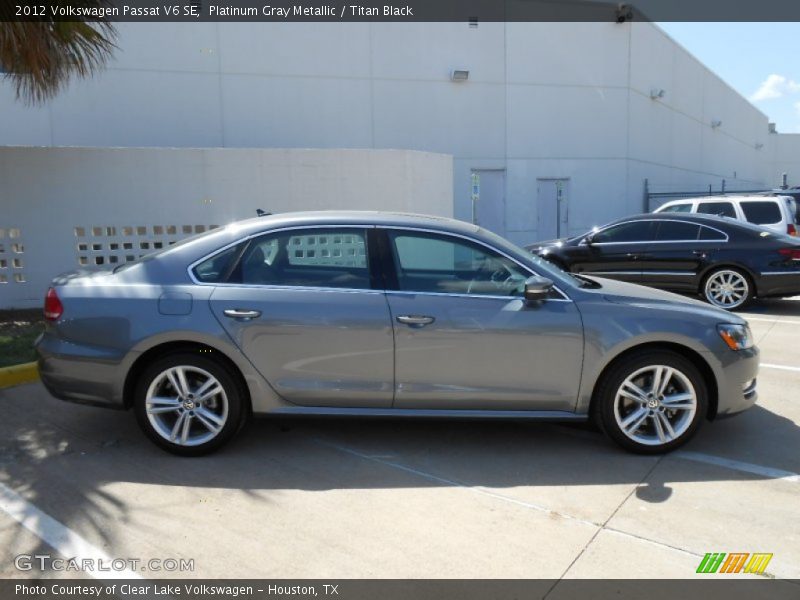 Platinum Gray Metallic / Titan Black 2012 Volkswagen Passat V6 SE