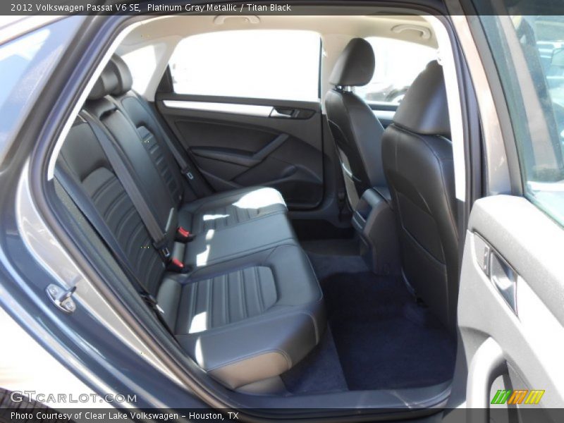 Platinum Gray Metallic / Titan Black 2012 Volkswagen Passat V6 SE