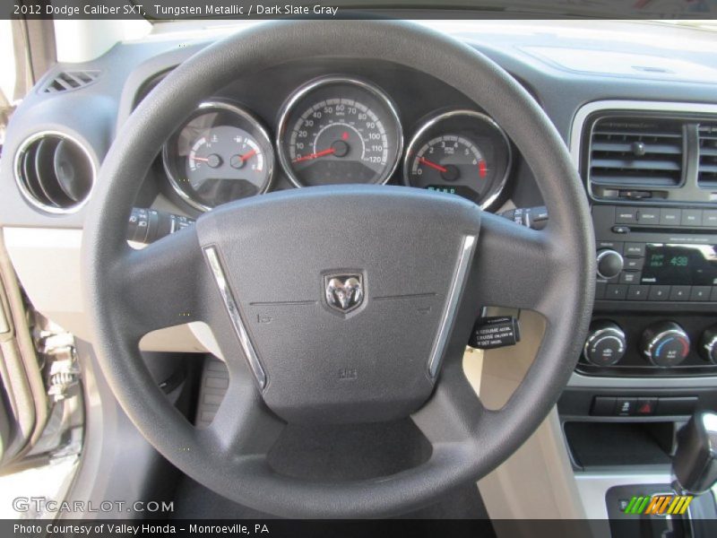 Tungsten Metallic / Dark Slate Gray 2012 Dodge Caliber SXT