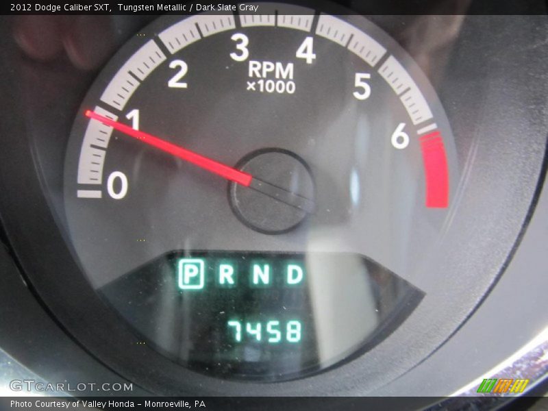 Tungsten Metallic / Dark Slate Gray 2012 Dodge Caliber SXT