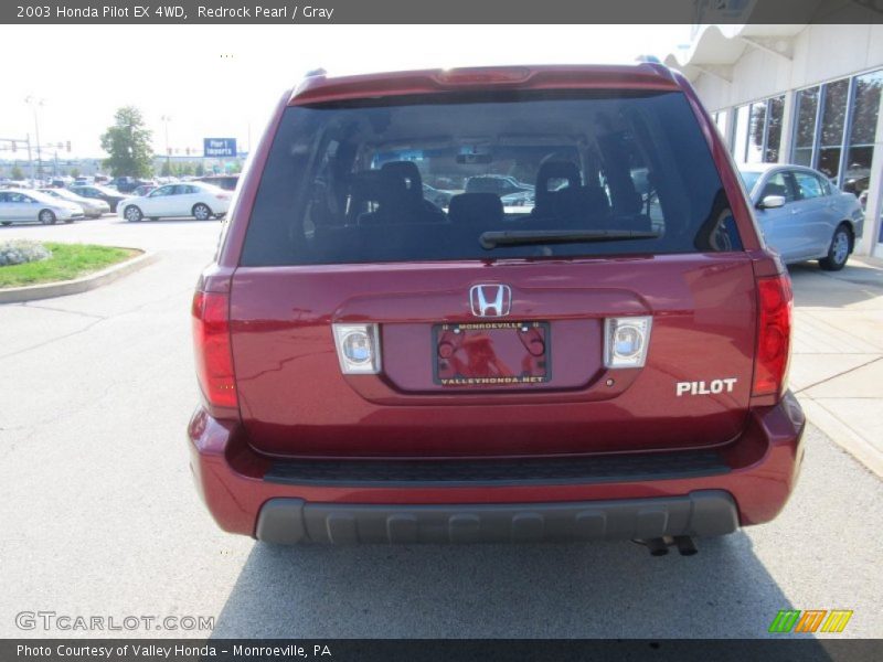 Redrock Pearl / Gray 2003 Honda Pilot EX 4WD