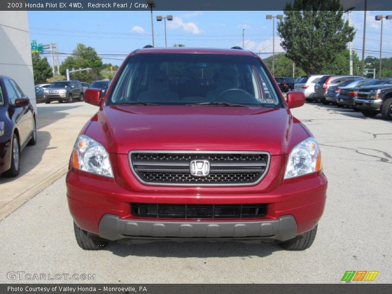 Redrock Pearl / Gray 2003 Honda Pilot EX 4WD