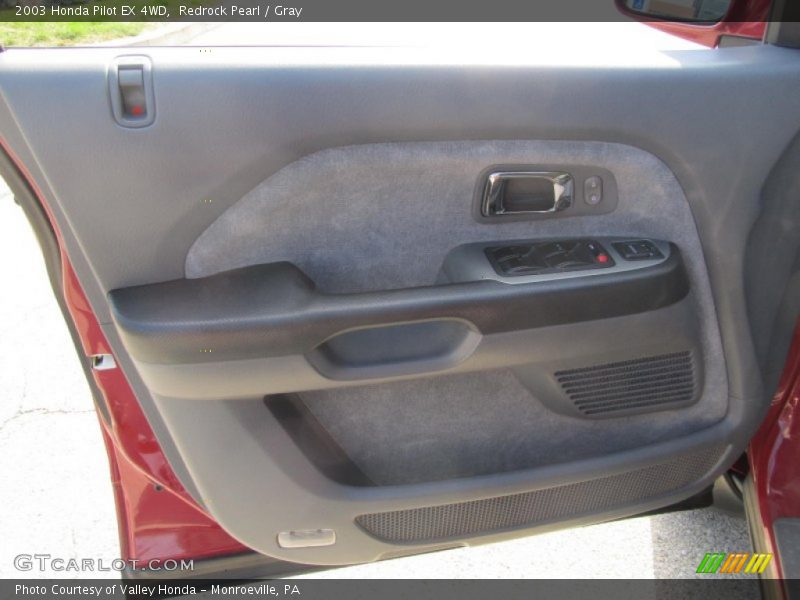 Redrock Pearl / Gray 2003 Honda Pilot EX 4WD