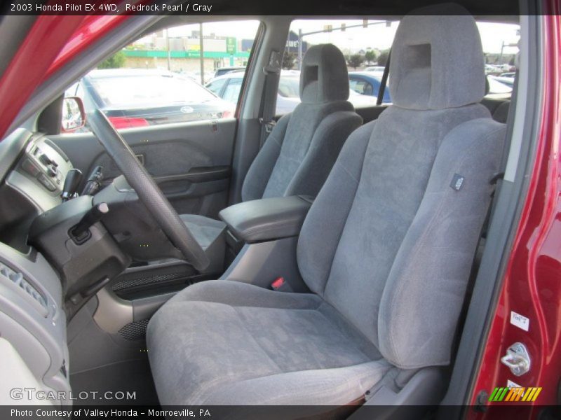 Redrock Pearl / Gray 2003 Honda Pilot EX 4WD