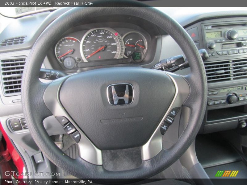 Redrock Pearl / Gray 2003 Honda Pilot EX 4WD