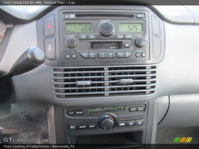 Redrock Pearl / Gray 2003 Honda Pilot EX 4WD