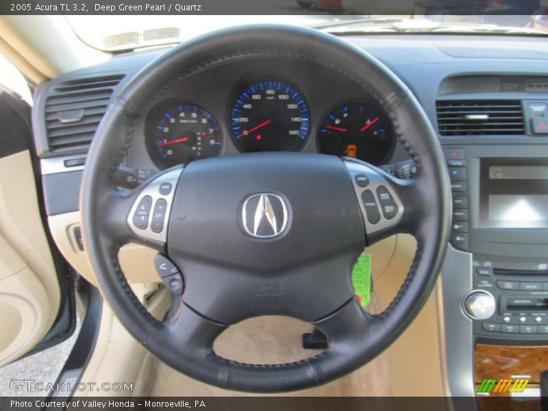 Deep Green Pearl / Quartz 2005 Acura TL 3.2