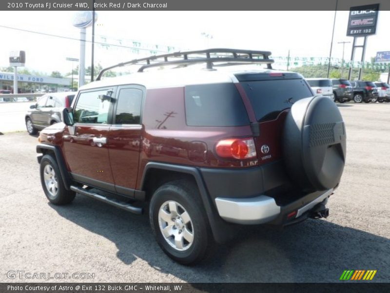 Brick Red / Dark Charcoal 2010 Toyota FJ Cruiser 4WD