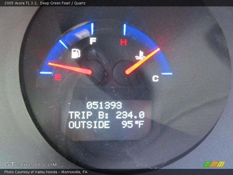 Deep Green Pearl / Quartz 2005 Acura TL 3.2