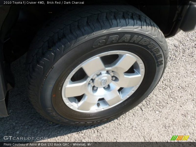 Brick Red / Dark Charcoal 2010 Toyota FJ Cruiser 4WD