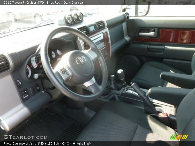 Brick Red / Dark Charcoal 2010 Toyota FJ Cruiser 4WD