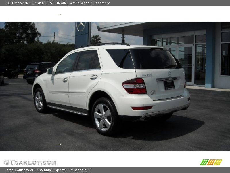 Arctic White / Cashmere 2011 Mercedes-Benz ML 350 4Matic