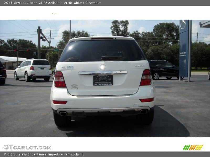 Arctic White / Cashmere 2011 Mercedes-Benz ML 350 4Matic