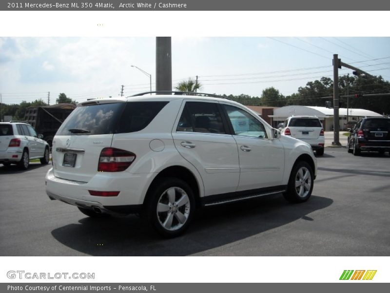 Arctic White / Cashmere 2011 Mercedes-Benz ML 350 4Matic