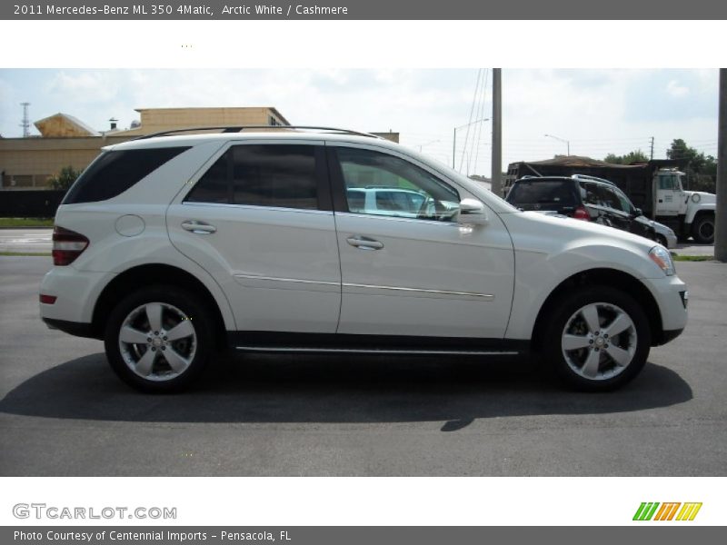 Arctic White / Cashmere 2011 Mercedes-Benz ML 350 4Matic