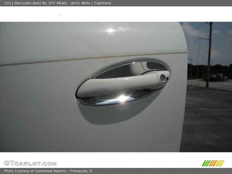 Arctic White / Cashmere 2011 Mercedes-Benz ML 350 4Matic
