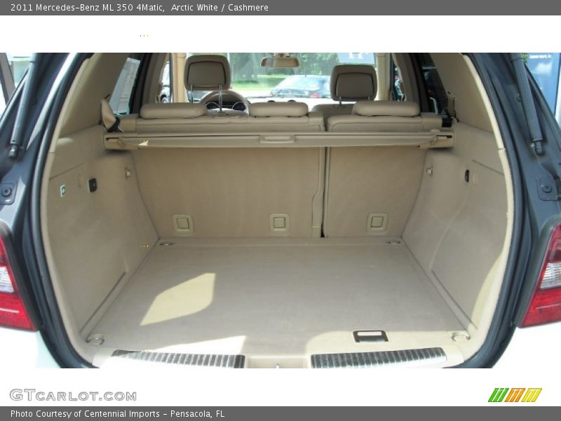 Arctic White / Cashmere 2011 Mercedes-Benz ML 350 4Matic
