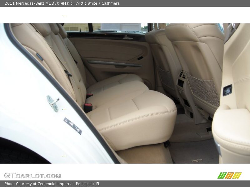 Arctic White / Cashmere 2011 Mercedes-Benz ML 350 4Matic