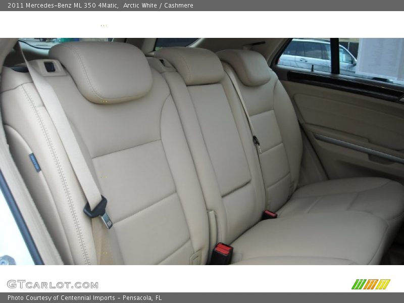 Arctic White / Cashmere 2011 Mercedes-Benz ML 350 4Matic