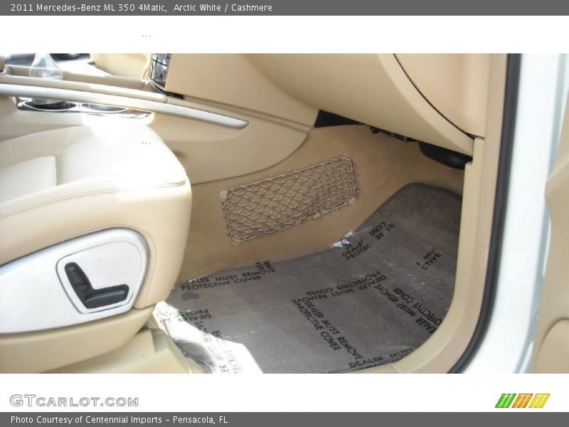 Arctic White / Cashmere 2011 Mercedes-Benz ML 350 4Matic