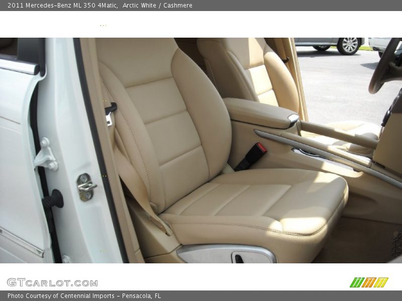 Arctic White / Cashmere 2011 Mercedes-Benz ML 350 4Matic
