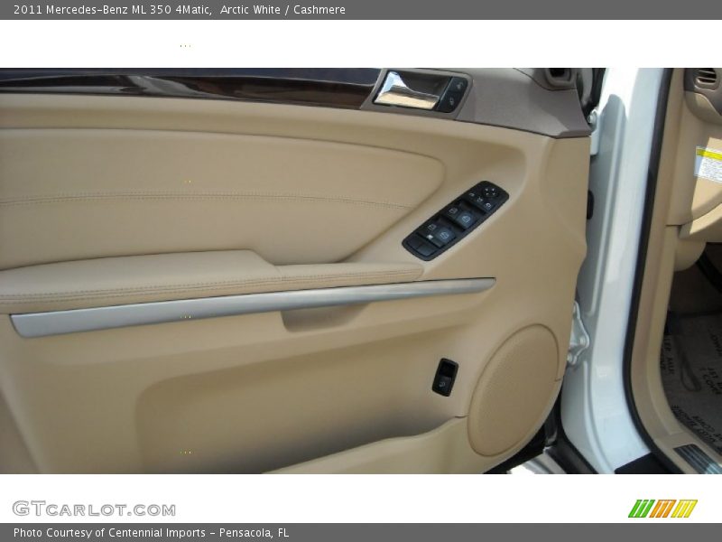 Arctic White / Cashmere 2011 Mercedes-Benz ML 350 4Matic