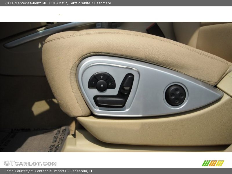 Arctic White / Cashmere 2011 Mercedes-Benz ML 350 4Matic