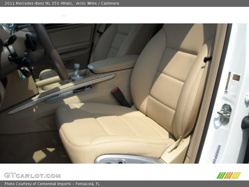 Arctic White / Cashmere 2011 Mercedes-Benz ML 350 4Matic