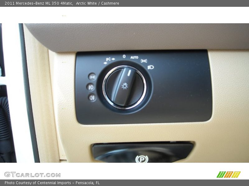Arctic White / Cashmere 2011 Mercedes-Benz ML 350 4Matic