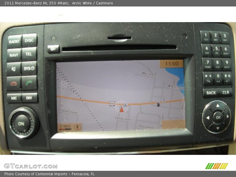 Arctic White / Cashmere 2011 Mercedes-Benz ML 350 4Matic