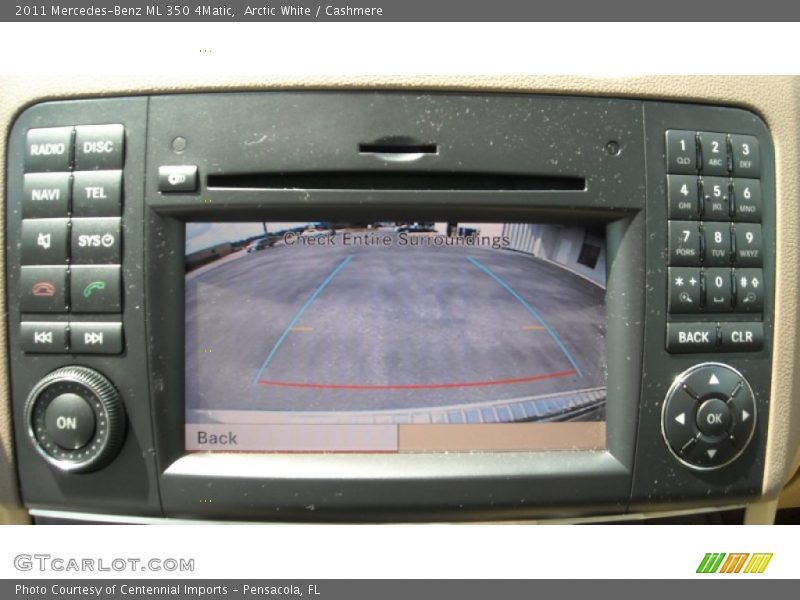 Arctic White / Cashmere 2011 Mercedes-Benz ML 350 4Matic