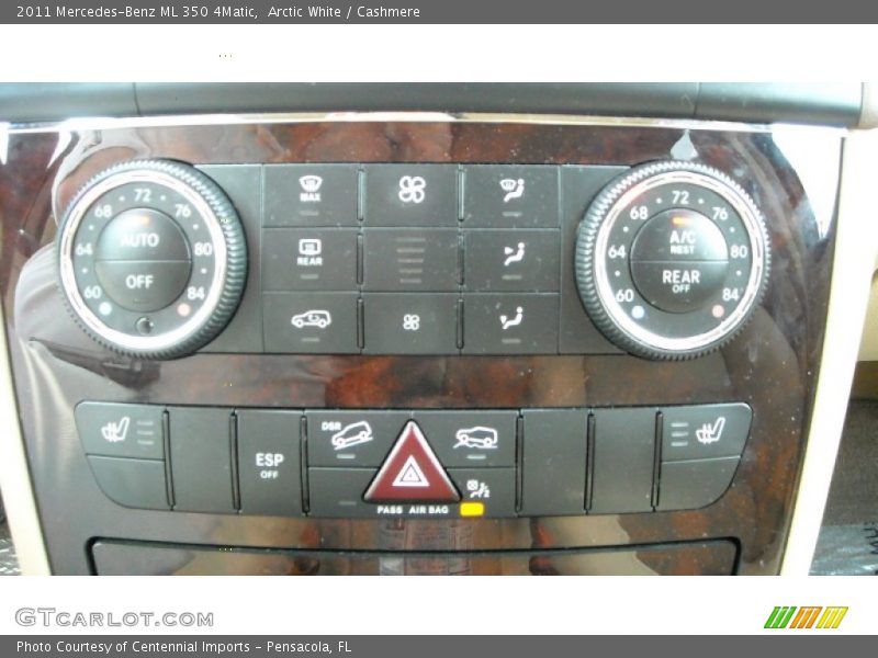 Arctic White / Cashmere 2011 Mercedes-Benz ML 350 4Matic
