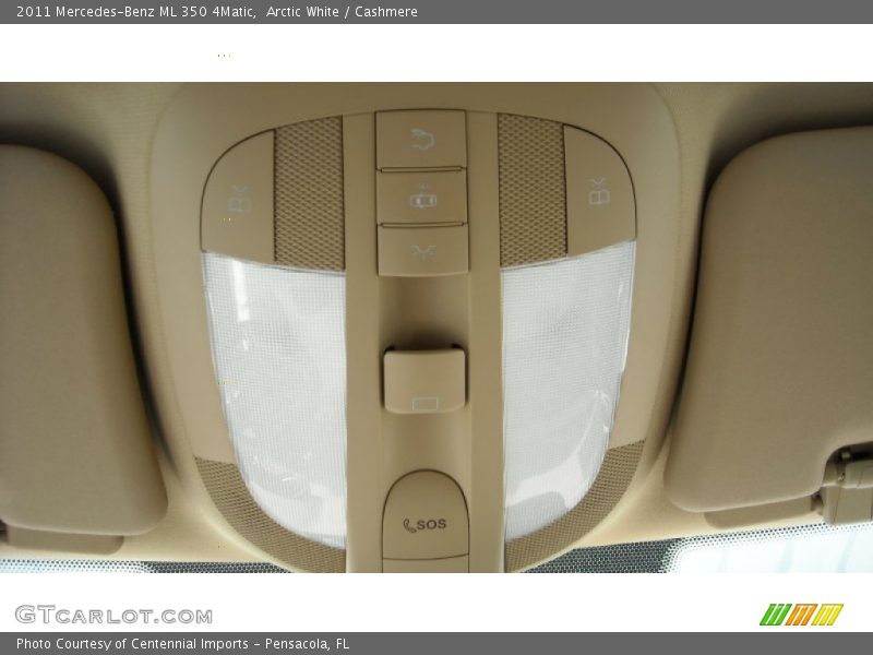 Arctic White / Cashmere 2011 Mercedes-Benz ML 350 4Matic