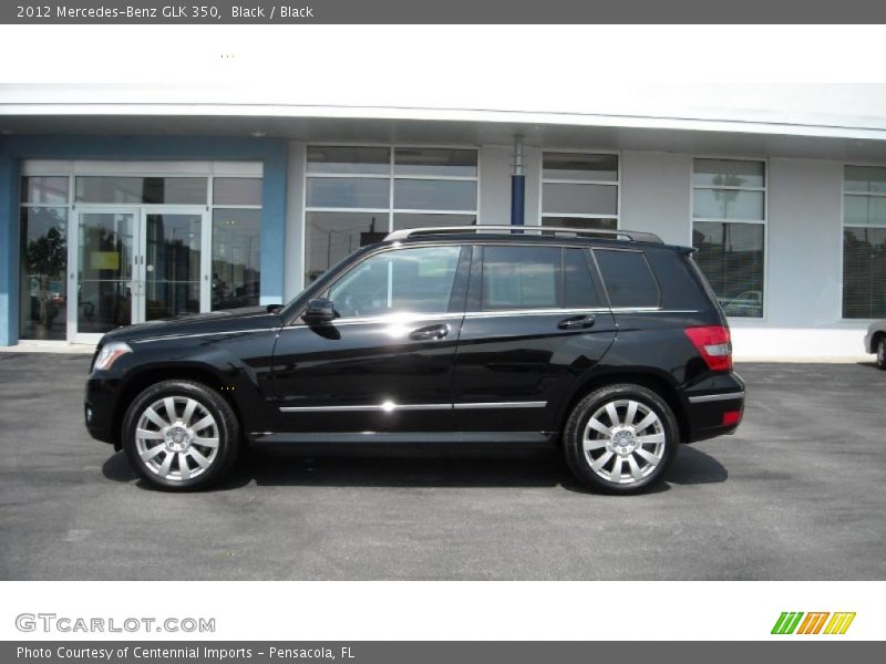 Black / Black 2012 Mercedes-Benz GLK 350