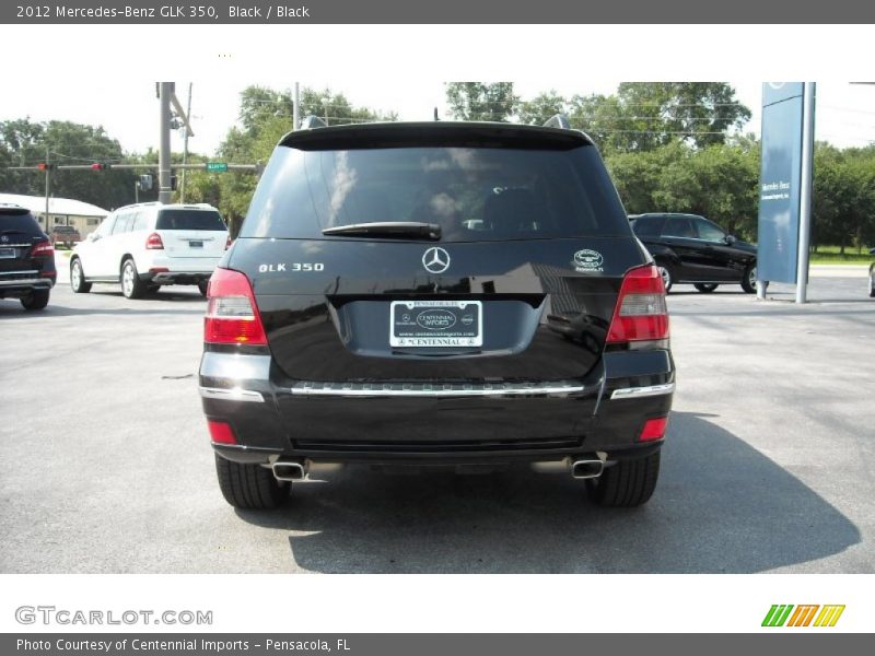 Black / Black 2012 Mercedes-Benz GLK 350