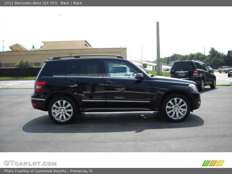 Black / Black 2012 Mercedes-Benz GLK 350