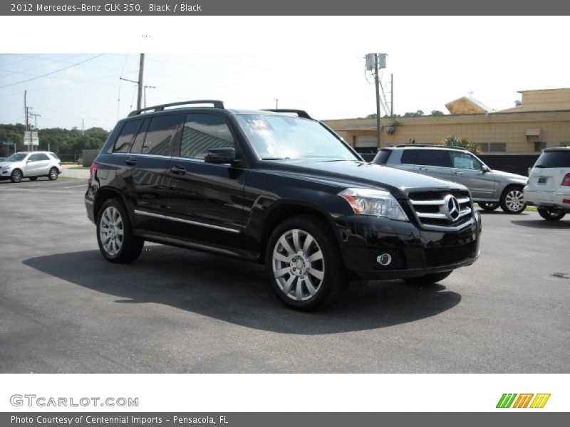 Black / Black 2012 Mercedes-Benz GLK 350