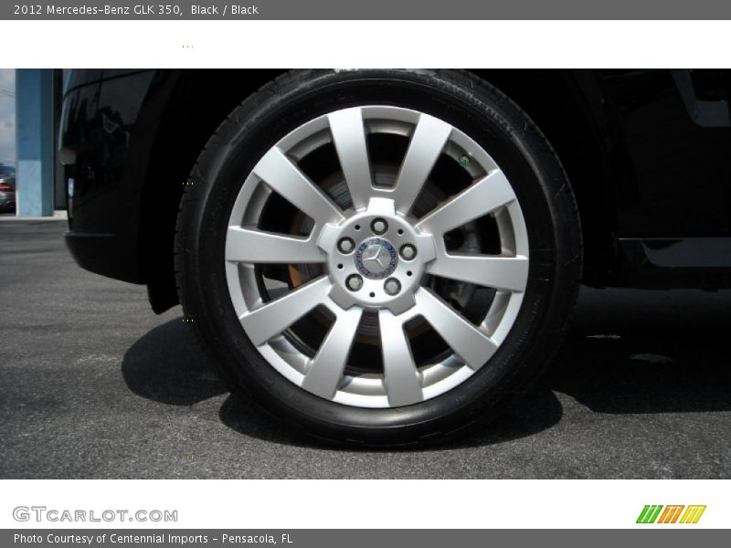 Black / Black 2012 Mercedes-Benz GLK 350
