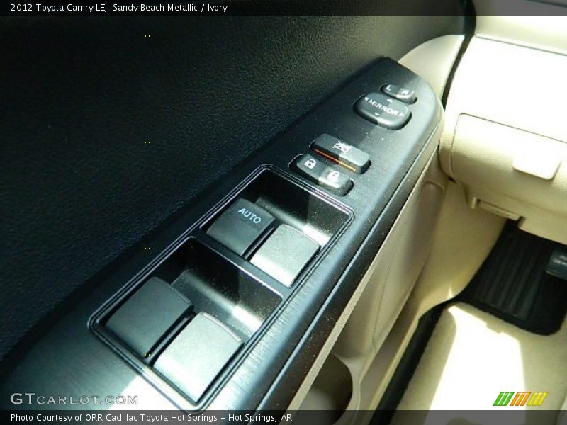 Sandy Beach Metallic / Ivory 2012 Toyota Camry LE
