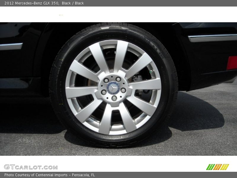 Black / Black 2012 Mercedes-Benz GLK 350