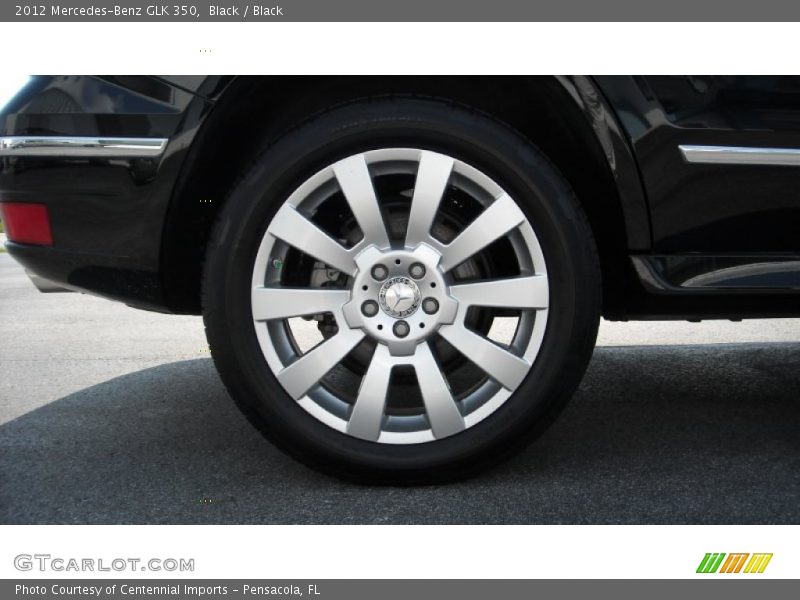 Black / Black 2012 Mercedes-Benz GLK 350
