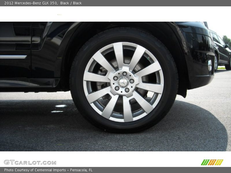 Black / Black 2012 Mercedes-Benz GLK 350