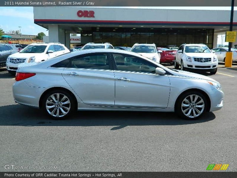 Radiant Silver / Gray 2011 Hyundai Sonata Limited