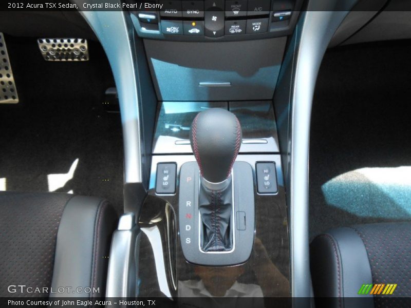  2012 TSX Sedan 5 Speed Sequential SportShift Automatic Shifter