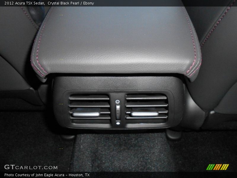 Crystal Black Pearl / Ebony 2012 Acura TSX Sedan