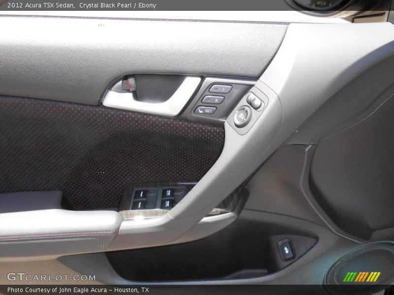 Crystal Black Pearl / Ebony 2012 Acura TSX Sedan