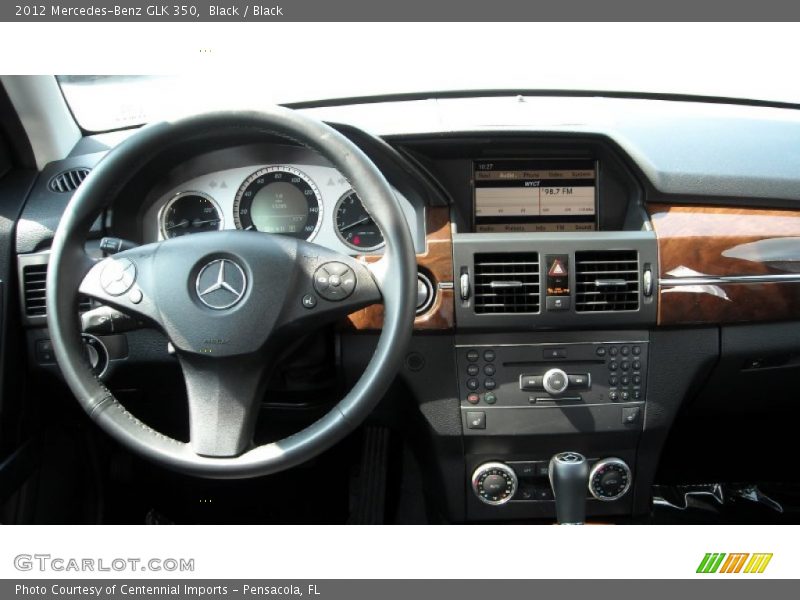 Black / Black 2012 Mercedes-Benz GLK 350