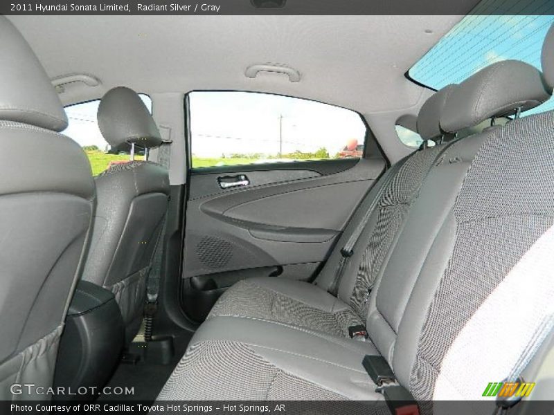 Radiant Silver / Gray 2011 Hyundai Sonata Limited