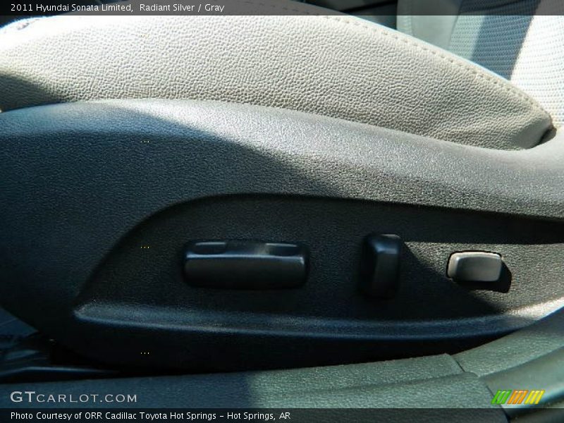 Radiant Silver / Gray 2011 Hyundai Sonata Limited